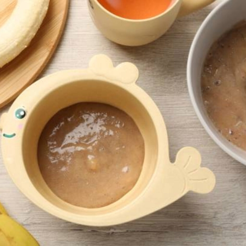 banana peanut butter sweet potato puree