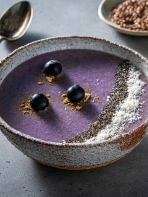 blueberry banana quinoa breakfast