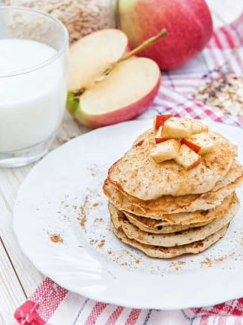 apple cinnamon pancakes