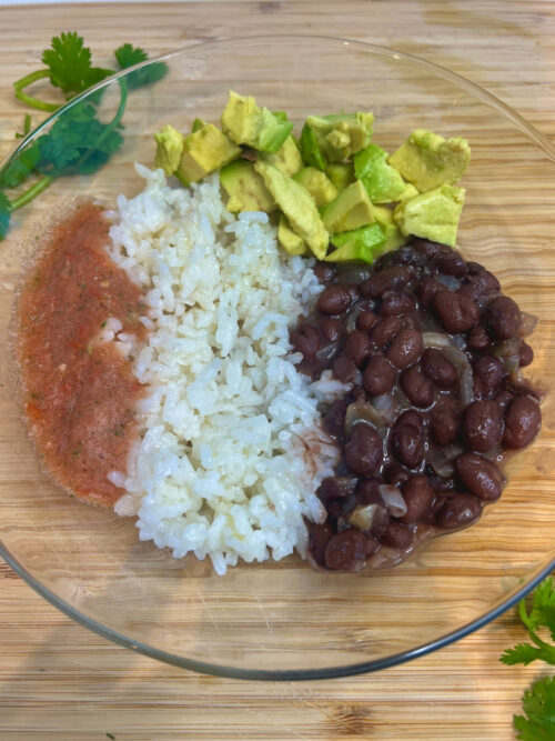 baby burrito bowl