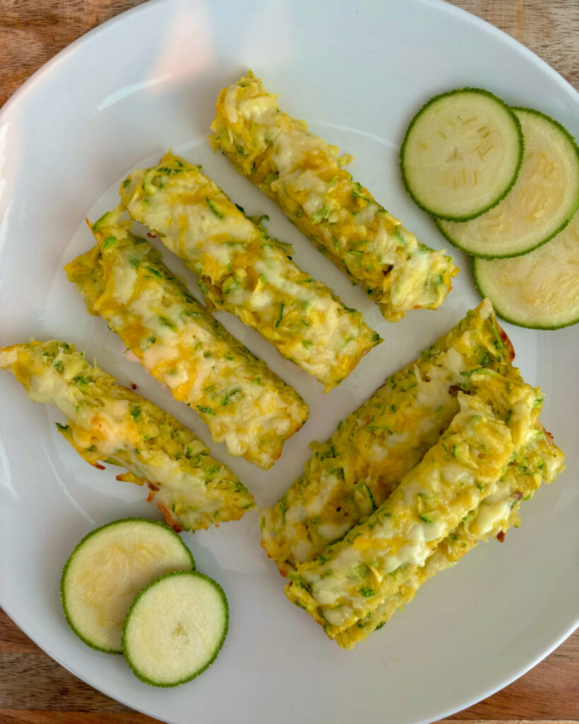 zucchini cheesy fingers