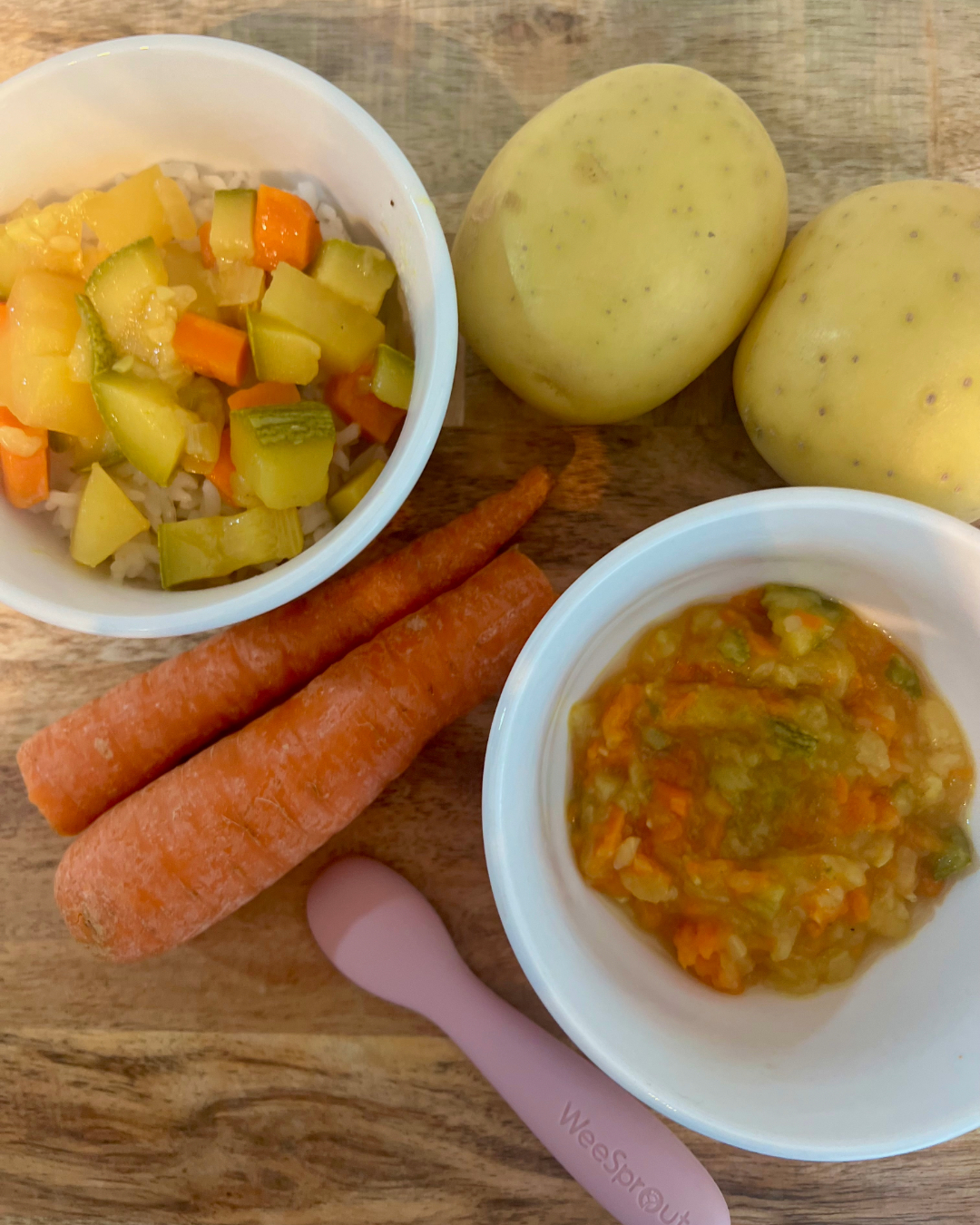 Warm Veggies & Rice Bowl