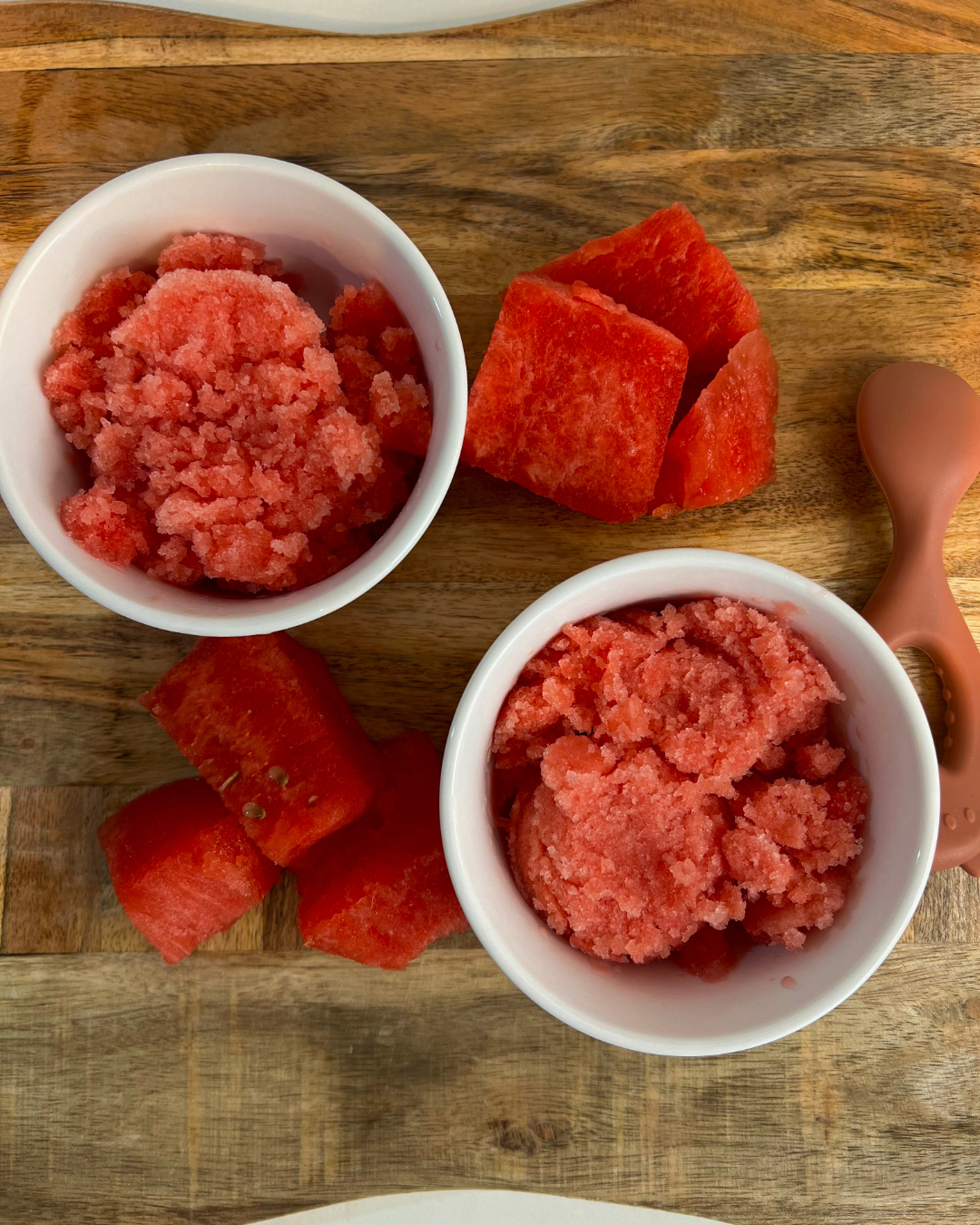 Watermelon shaved ice