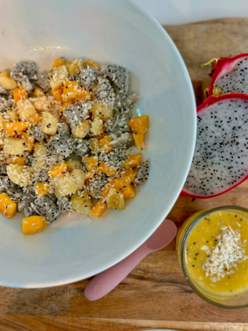 Tropical fruit salad