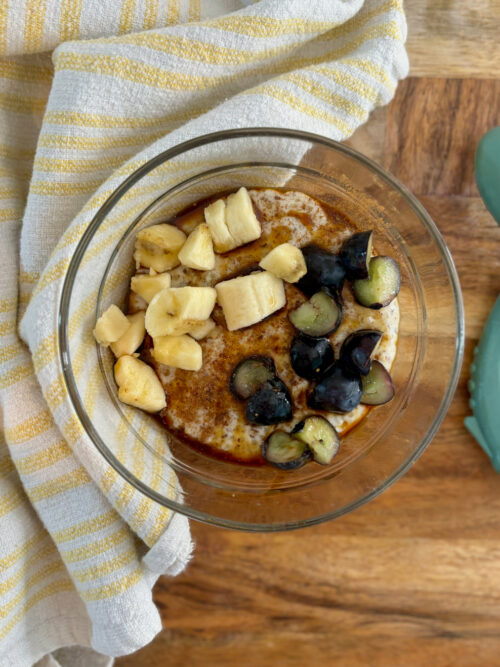 creamy quinoa oatmeal