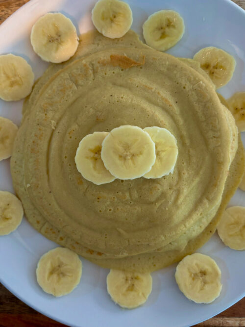 easy banana crepes