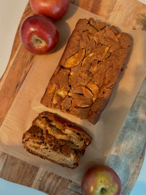 healthy apple loaf