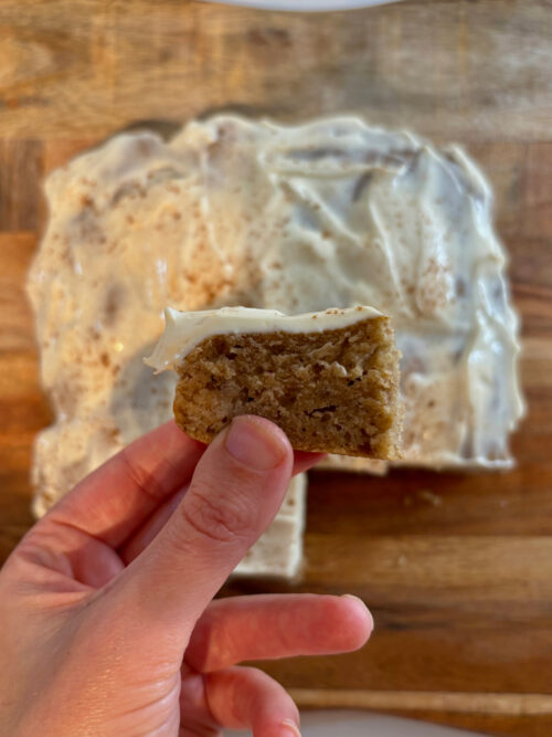 healthy gingerbread cake (no molasses)