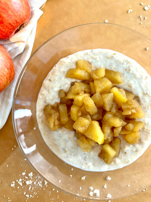 apple pie oatmeal