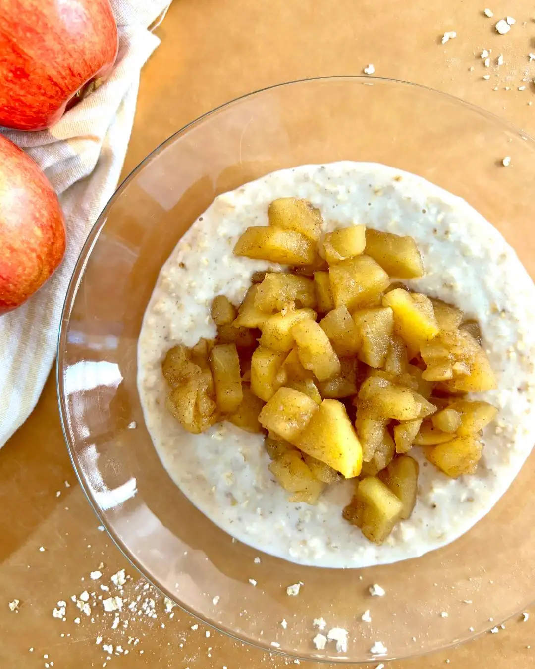 apple pie oatmeal
