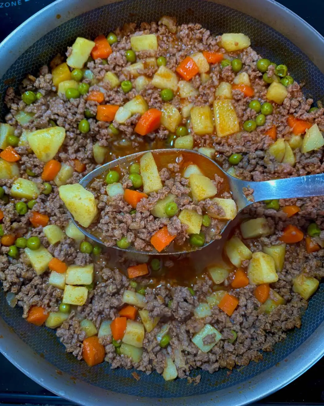one-pot ground beef with mixed veggies