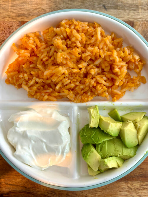 red rice and lentils