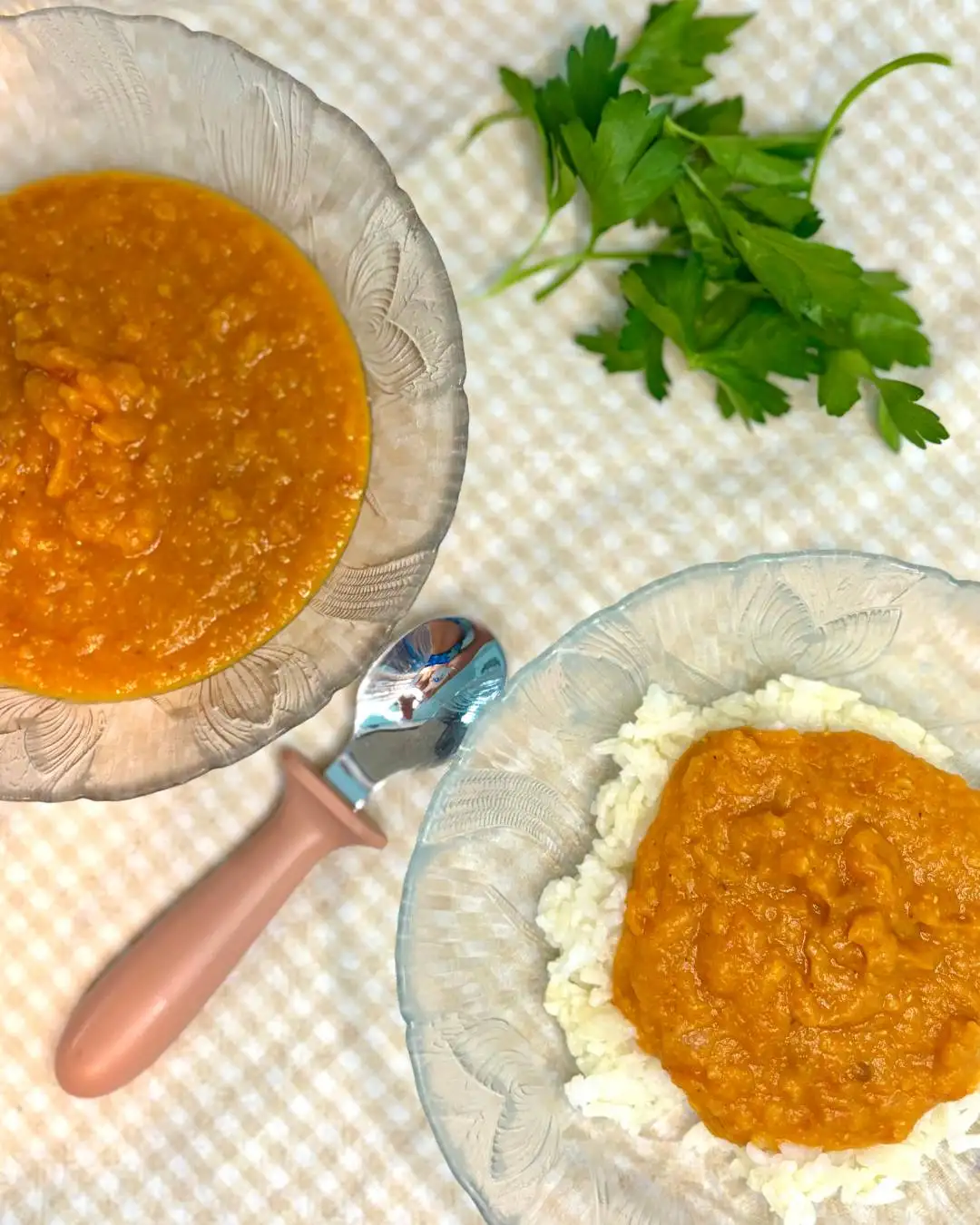 sweet potato lentil curry