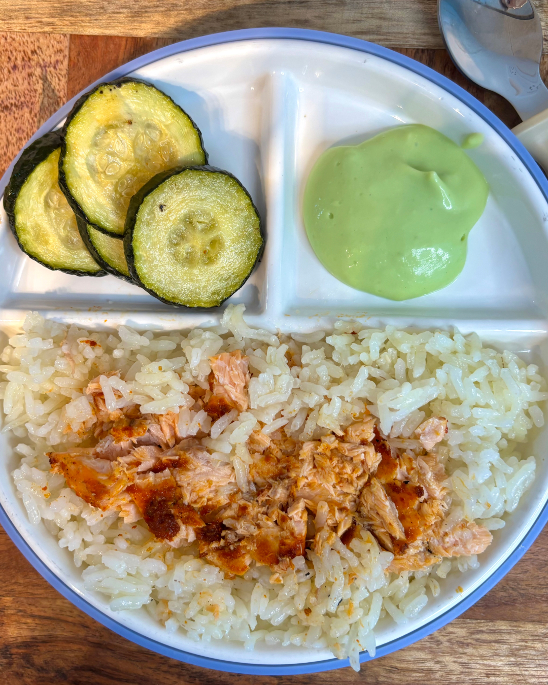 healthy salmon dinner for baby