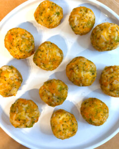 vegetable rice balls