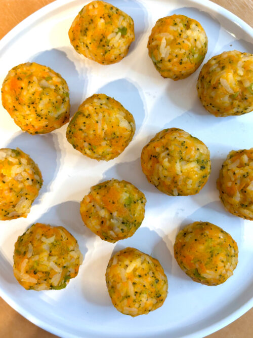 vegetable rice balls