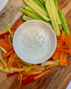 homemade ranch dip