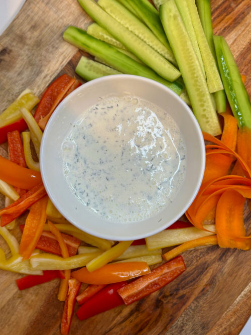 homemade ranch dip