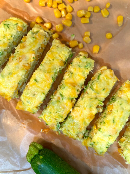 zucchini corn fingers
