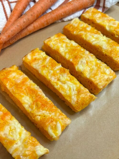cheesy carrot fingers