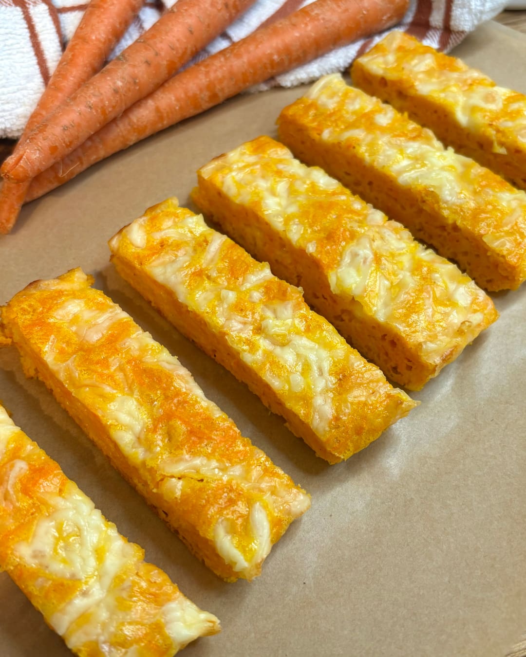 cheesy carrot fingers