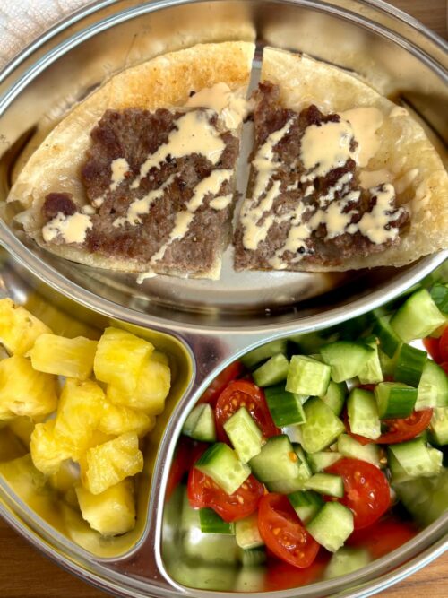 smash burger tortilla