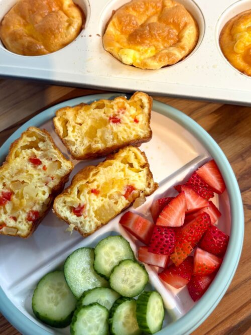 cheddar pepper potato egg bites