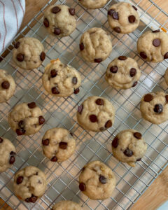 no-egg banana chocolate chip muffins