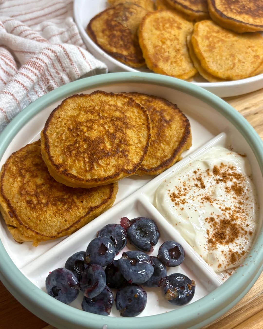 3-ingredient sweet potato pancake