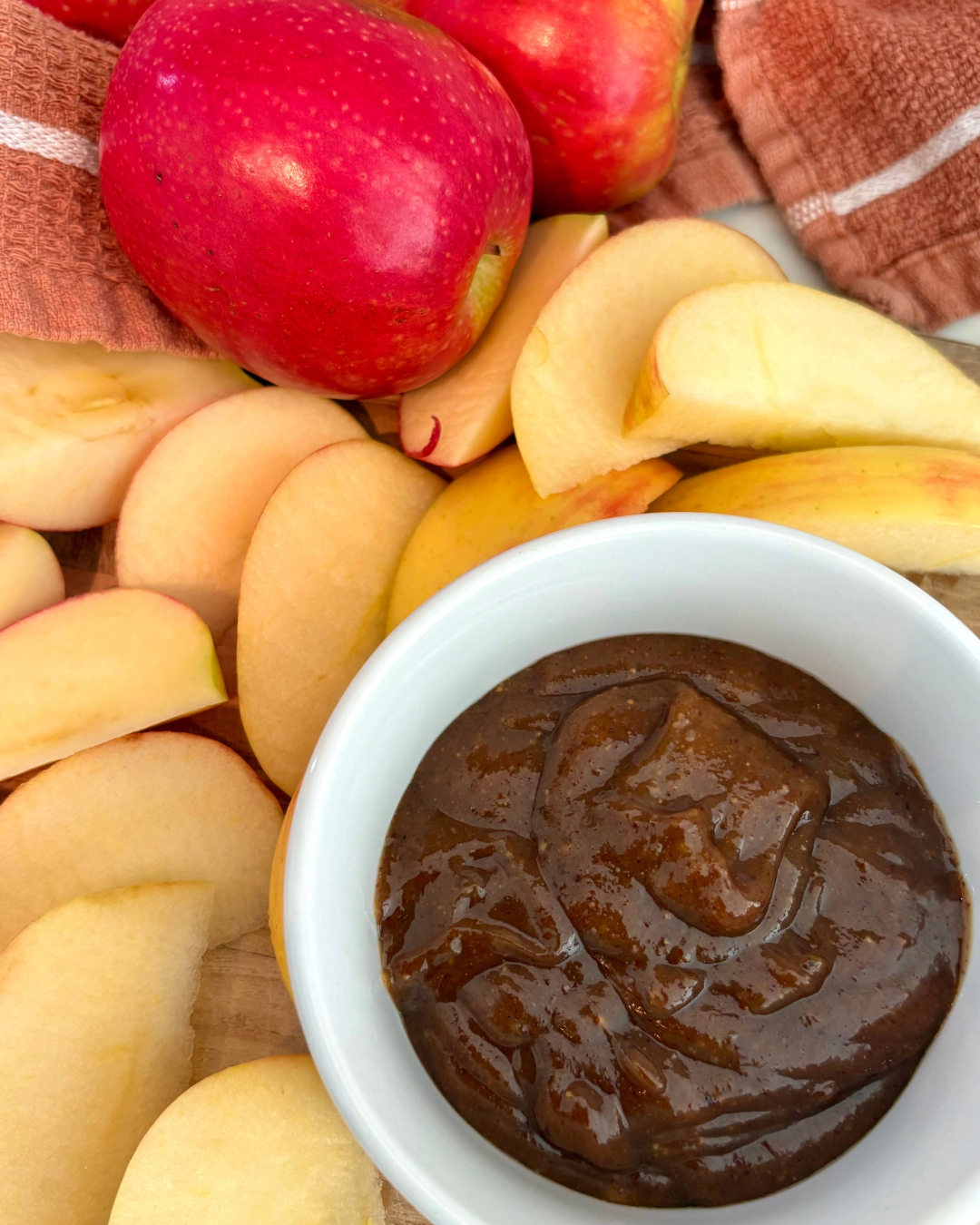 healthier caramel dip